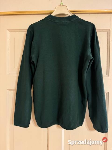 Sweter męski M Carry zielony bawełna 100 z śląskie Częstochowa
