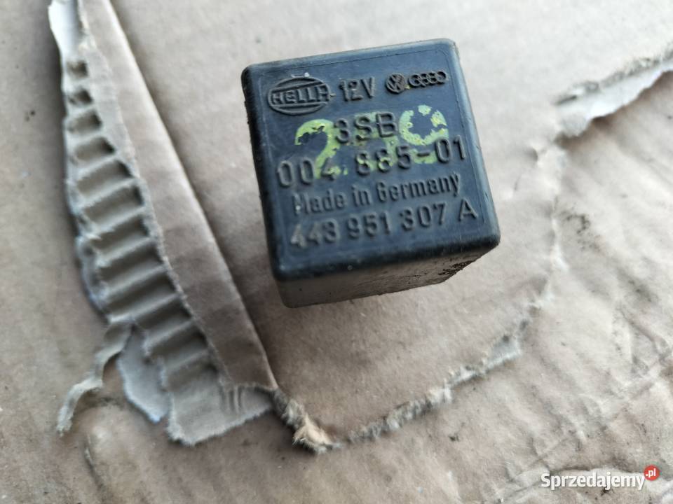 PRZEKAŹNIK 259 443951307A Audi 80 B3 B4 Przekaźniki lubelskie Kamień-Kolonia