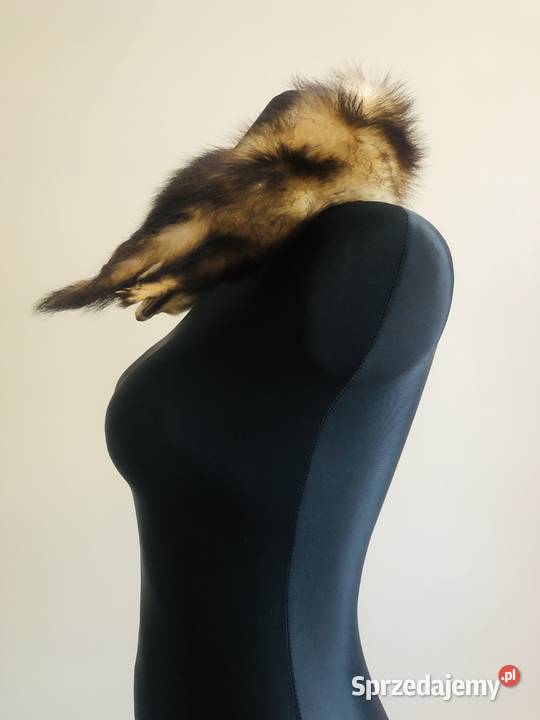 Szalik kożuszek kołnierz z tchórzofretki futerko Łódź