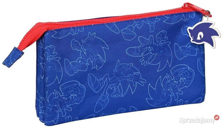 Piórnik 3 Przegrody Sonic The Hedgehog Saszetka Mogilany