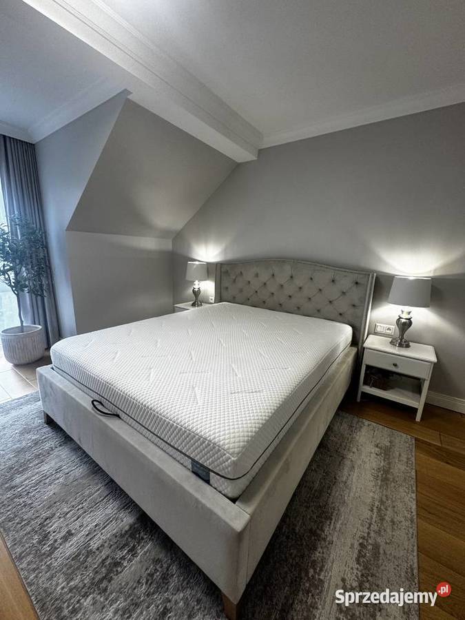Łóżko eleganckie komfortowe 160x200 ze skrzynią Łóżka Olsztyn sprzedam