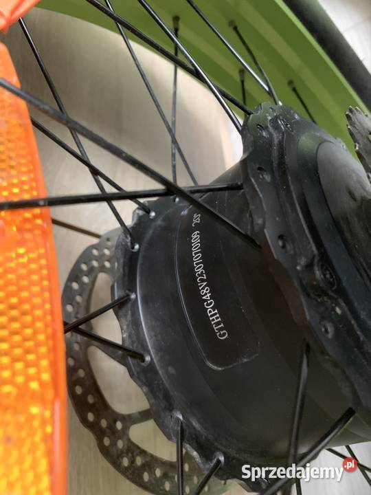 Komplet kół do roweu elektrycznego z silnikiem Glinka