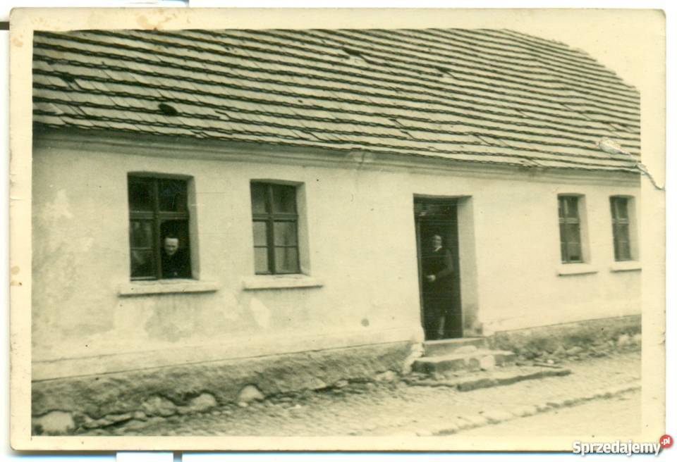 Stare zdjęcie dom rodzina opis Ostrów Wielkopolski