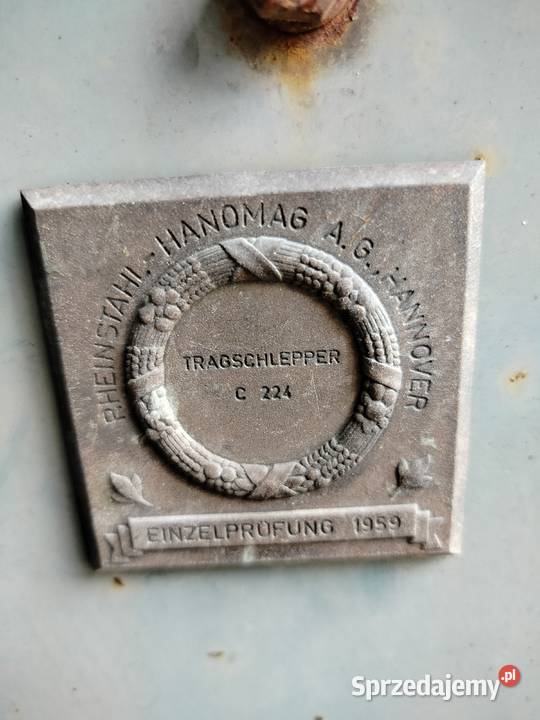 Ciągnik traktor hanomag c224 Pozostałe Łowicz