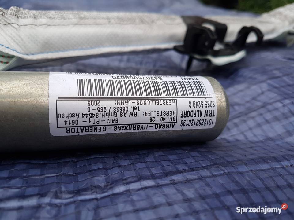 Kurtyny powietrzne E87 Airbag świętokrzyskie sprzedam
