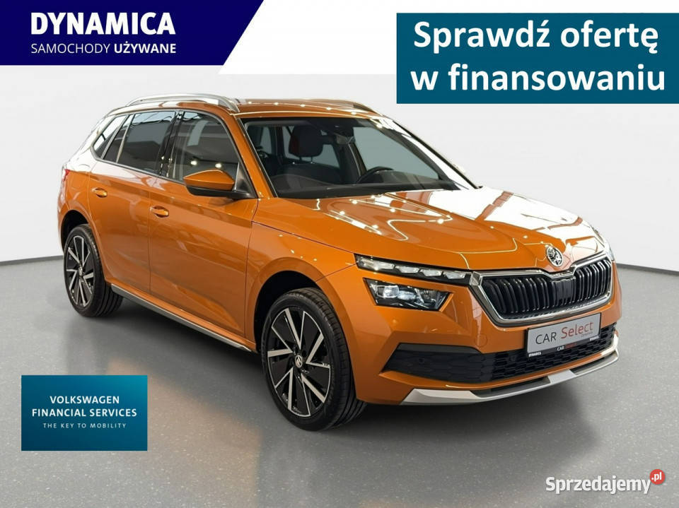 koda Kamiq VAT 23 Style 10TSI 110 DSG 2023 r garażowany Myślenice sprzedam