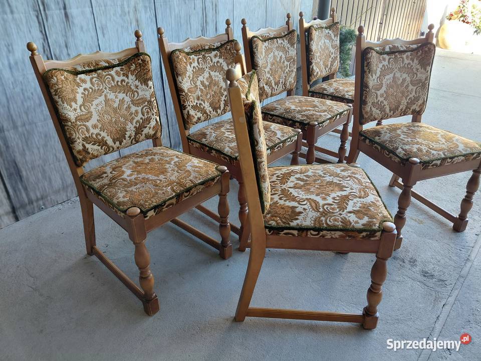 krzesła 6 sztuk 142 Dom i Ogród kujawsko-pomorskie Byczyna