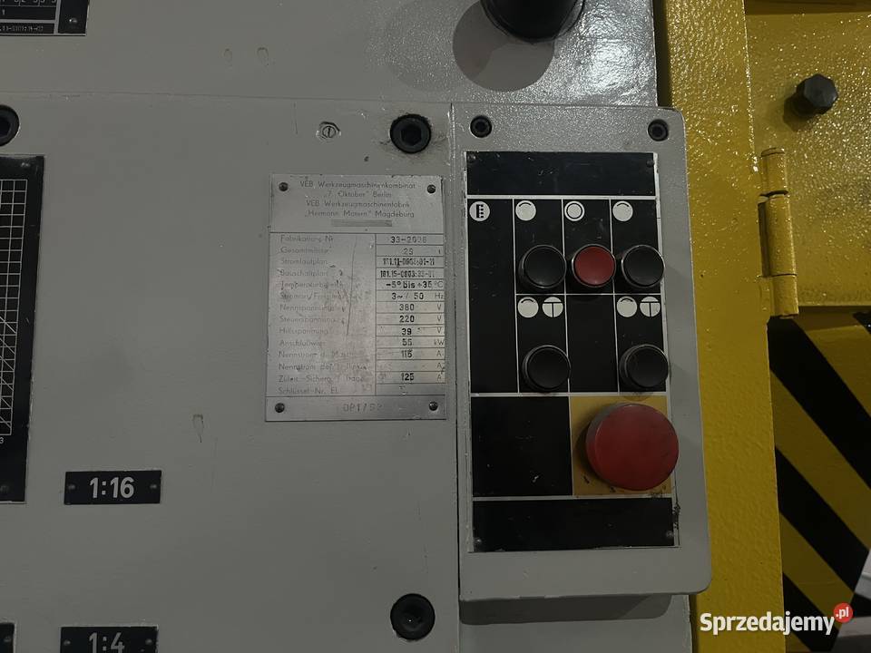 Tokarka Kłowa Tarczowa NILES DP1S3 śląskie Rudniki