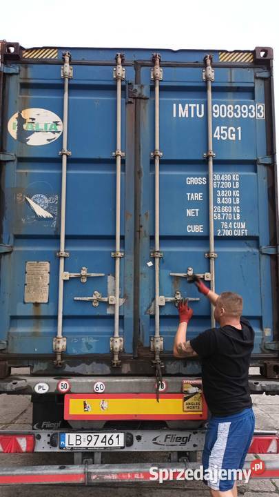 Uzywa kontener morski magazynowy 40HC Warszawa