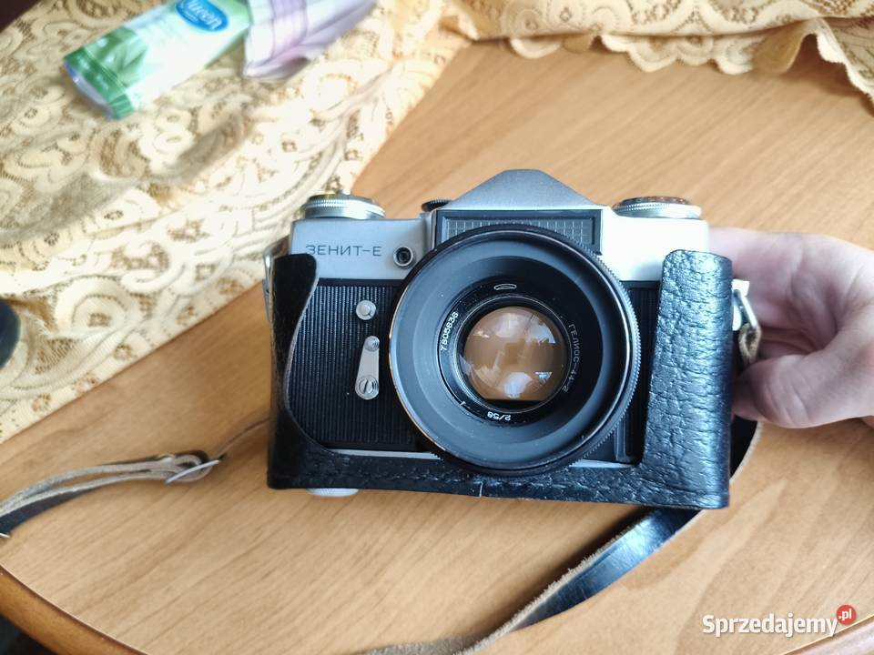 Radziecki aparat fotograficzny ZenitE Lublin sprzedam