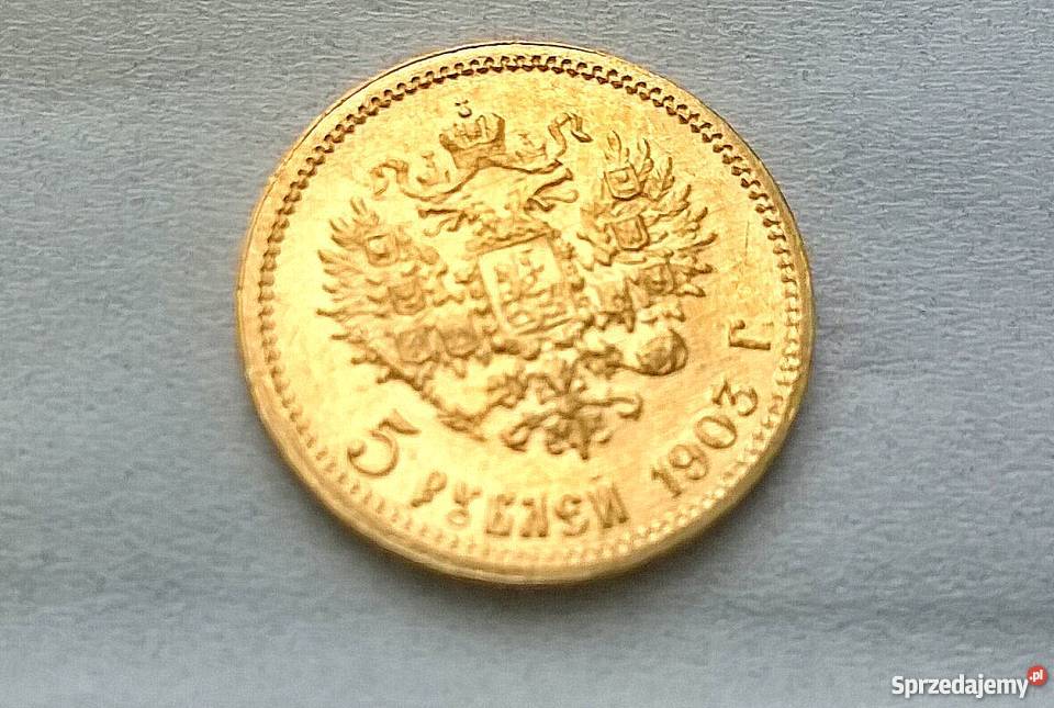 5 rubli 1897 AG 1901f3 1903AP podlaskie Białystok