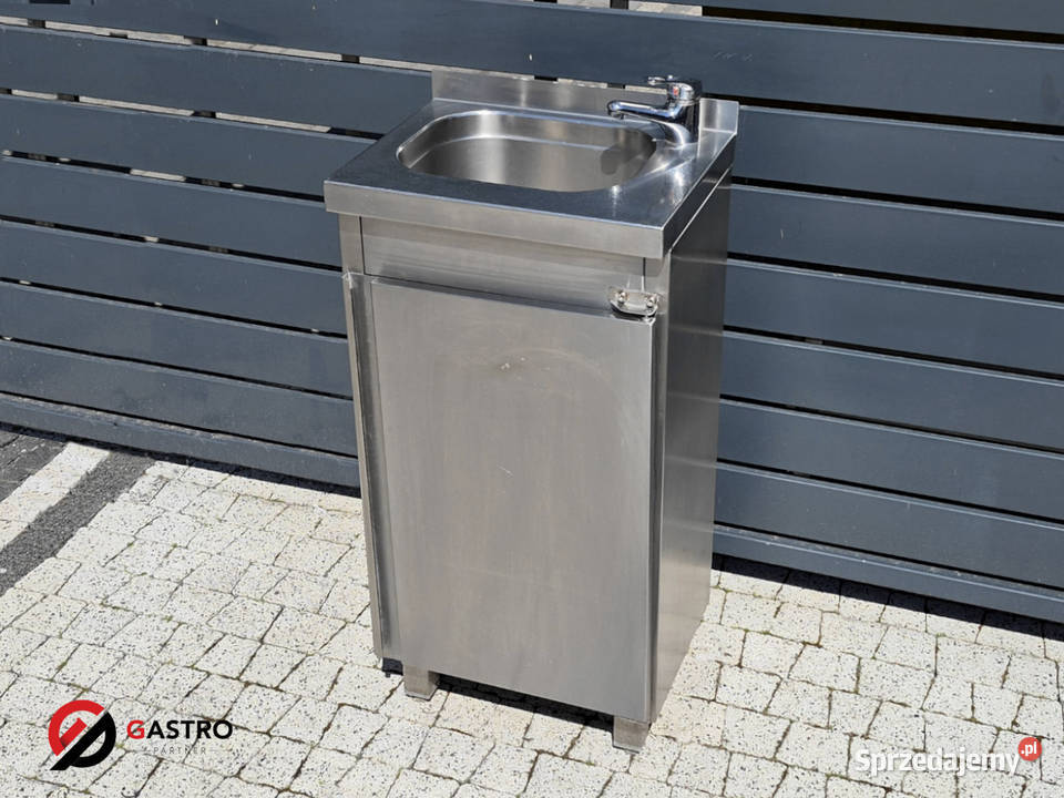 Zlew z szafką ze stali nierdzewnej 42x32x85 Ostrów Wielkopolski