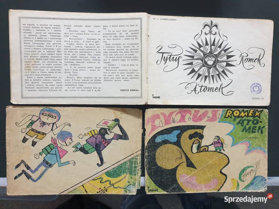 Tytus Romek i ATomek księga VII wydanie 3 1976 Komiksy