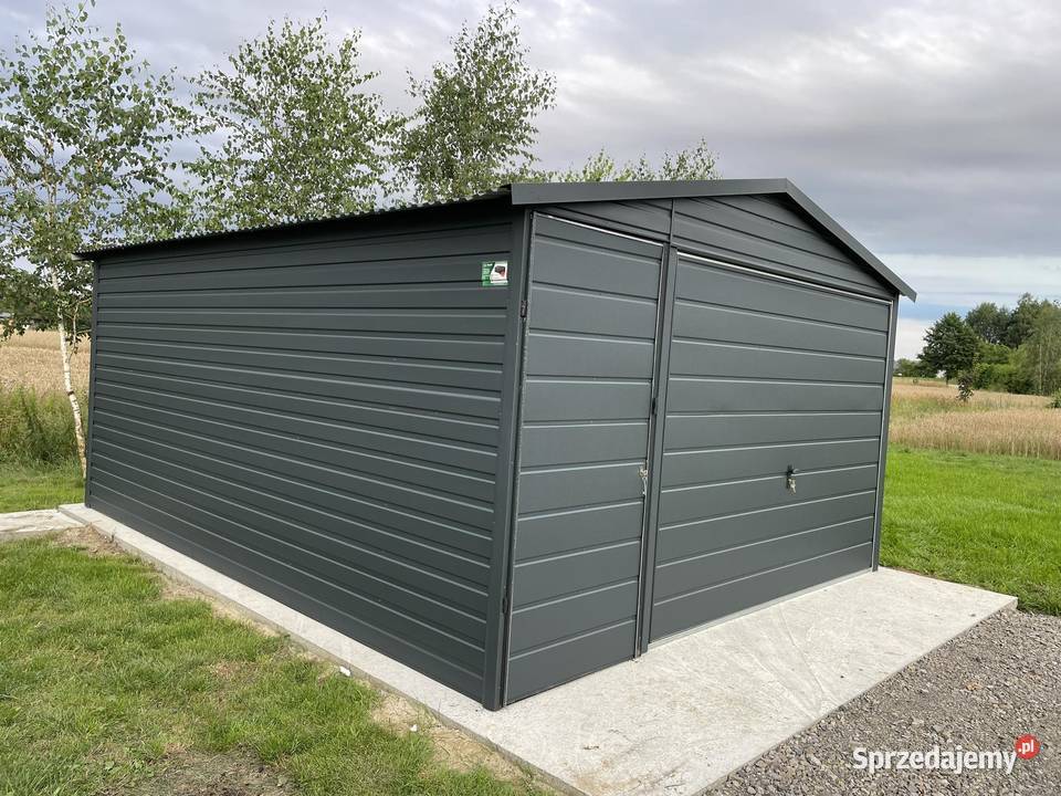 Garaż blaszany 4x5 Wzmocniony PROFILAMI sprzedam