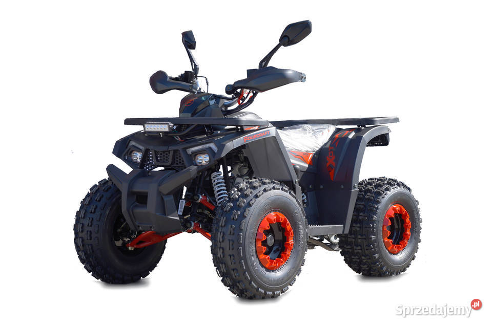 QUAD ATV 125cc FOURCRAFT PÓŁAUTOMAT KOŁA 8' FELGI STALOWE