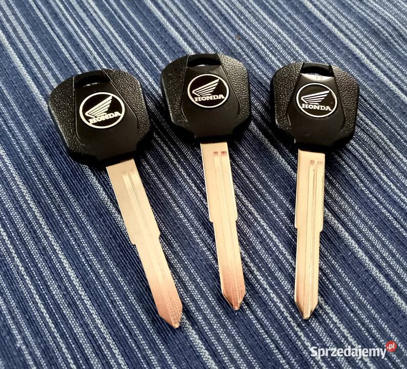 Klucz HONDA 3 kolory key kluczyk Motocykl CBF sprzedam