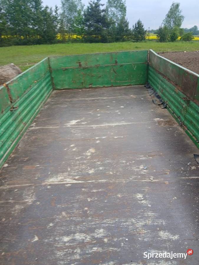 Przyczepa sztywna autosan 6 ton nieuszkodzony Bogoria sprzedam