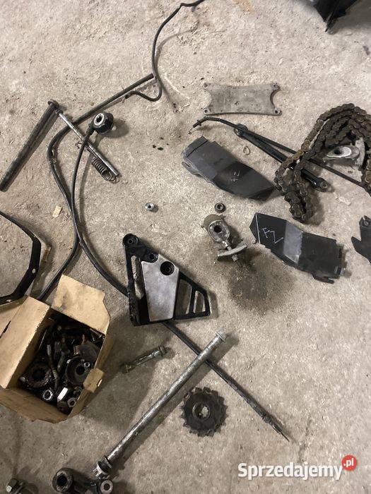Yamaha FZ 750 Komplet srub mocowanie linka oski Pozostałe Poznań