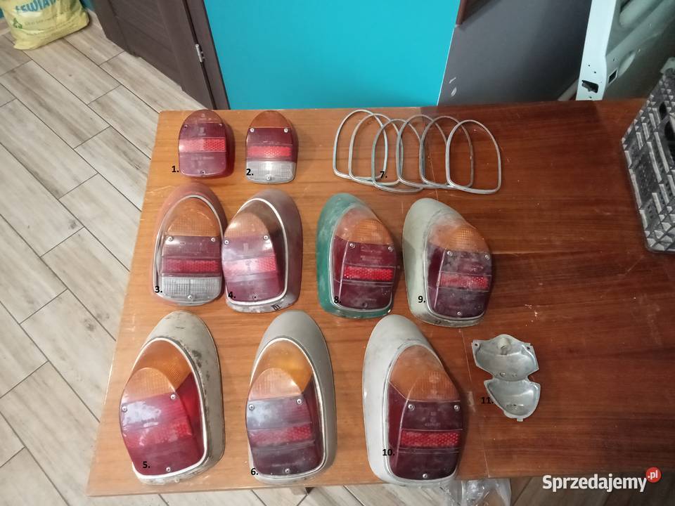 Tylne migacze WV Garbus Rok produkcji 1970