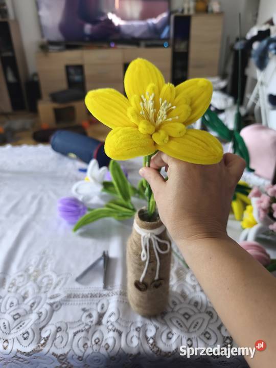 Ręcznie robione kwiaty Ostróda