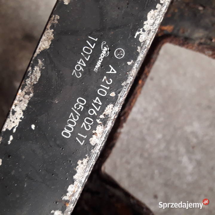 MERCEDES W210 CDI CHŁODNICA PALIWA 2104760217 sprzedam