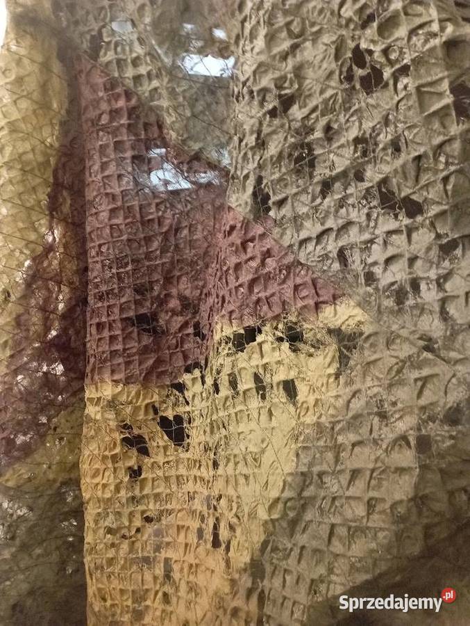 Siatka wojskowa nowa 3x3 Antyki, Sztuka, Kolekcje Częstochowa sprzedam