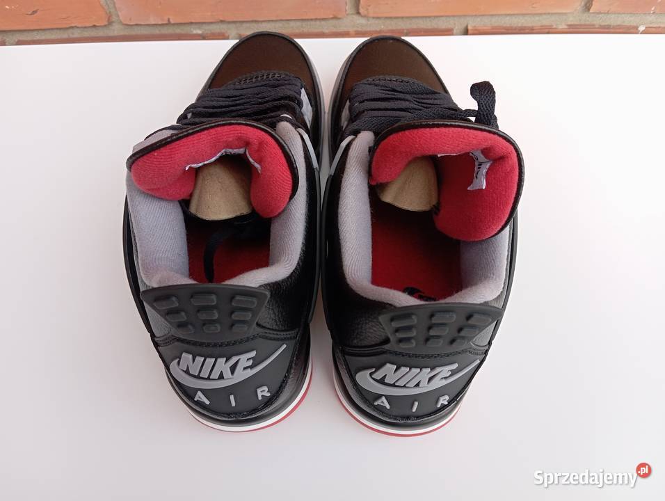 Nike Air Jordan 4 Retro Bred Reimagined 45 śląskie Ruda Śląska