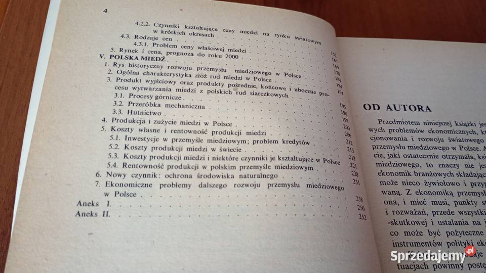 Przemysł miedziowy Zygmunt Bartosik sprzedam