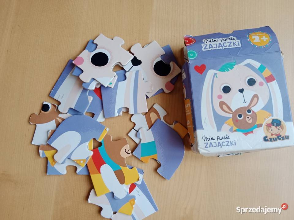 CZUCZU Mini Puzzle ZAJĄCZKI Papier sprzedam