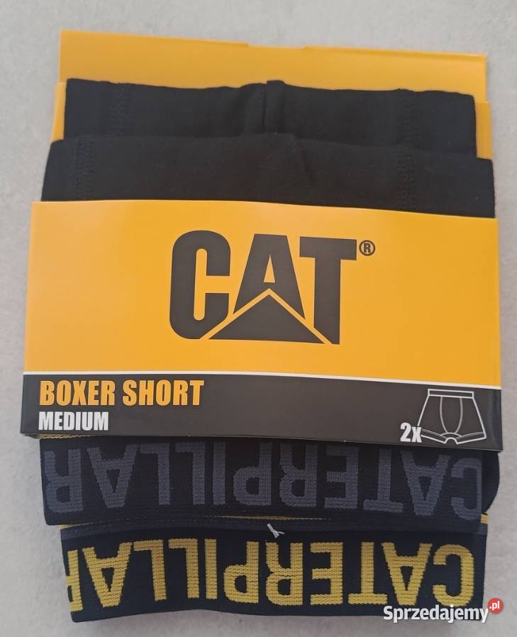 CATERPILLAR bokserki męskie 2 pary kolor czarny Ełk