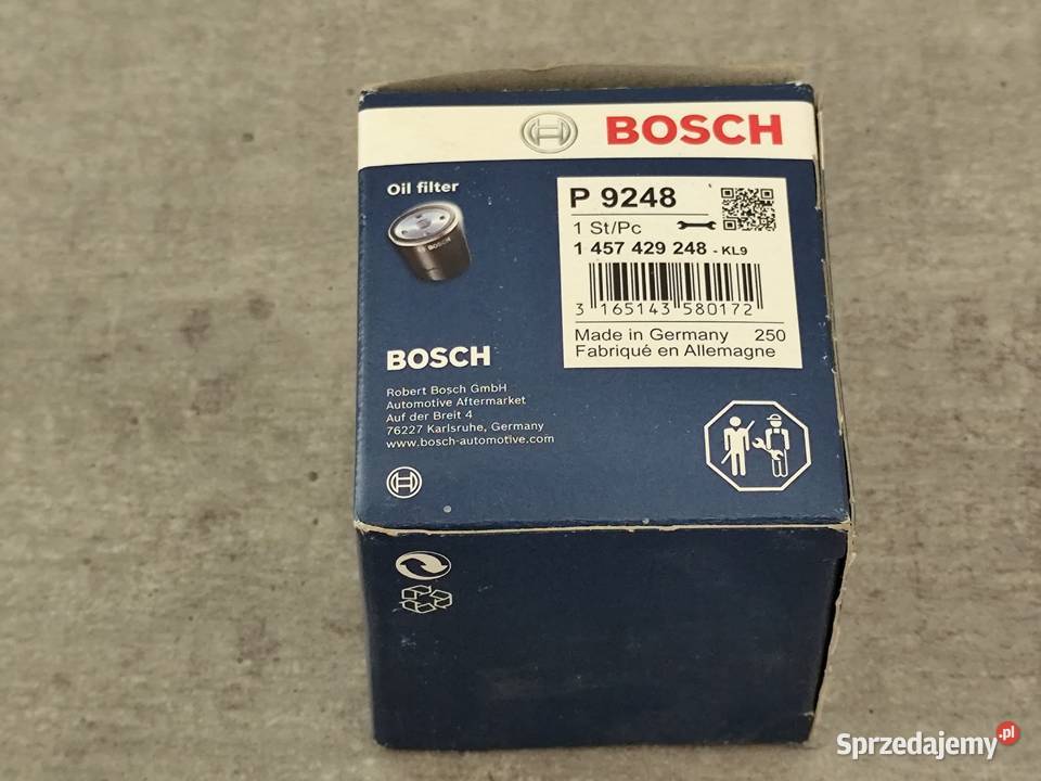 FILTR OLEJU BOSCH ASTRA H SIGNUM VECTRA C 19 osobowe