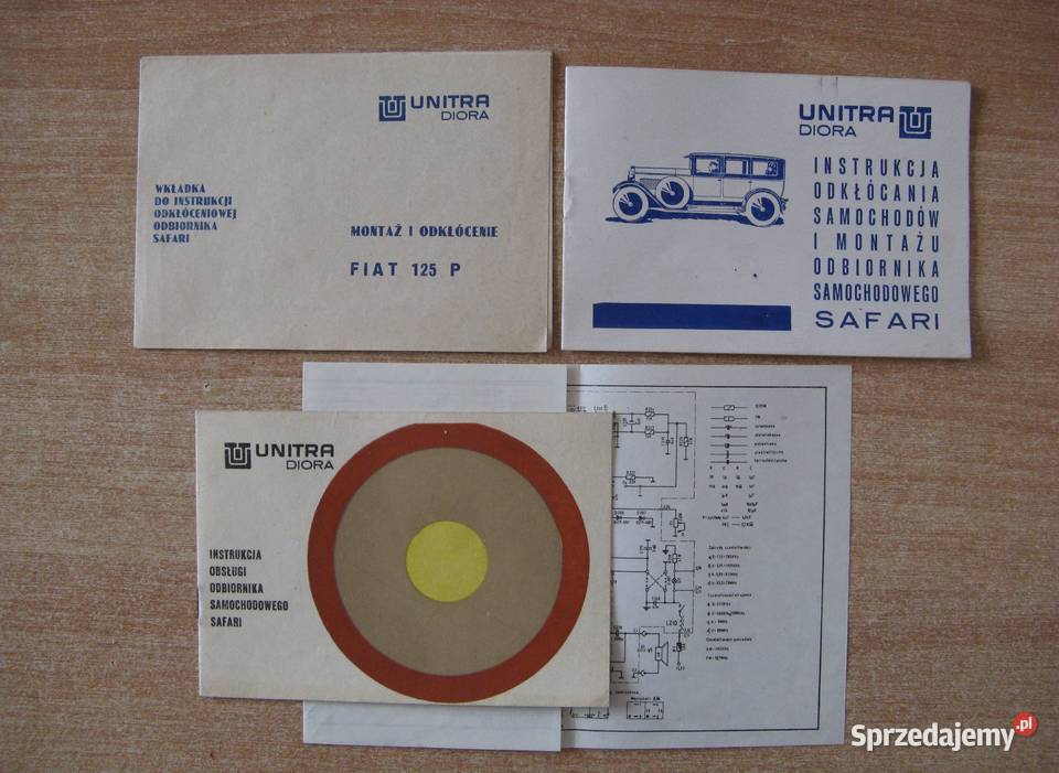 Instrukcja obsługi samochodowego odbiornika Dąbrowa Górnicza sprzedam