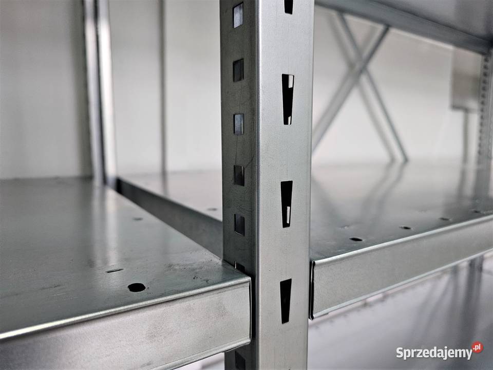 Regał Magazynowy Metalowy Ocynkowany Garażowy