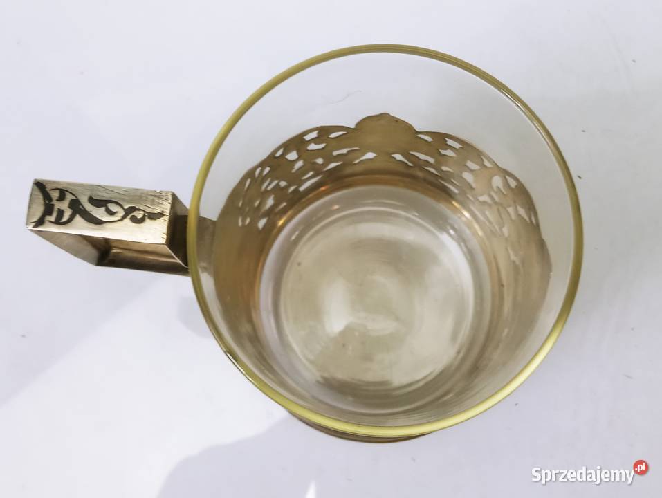 Srebro pr 875 84 Zolotniki Koszyk do Herbaty Nowa Sól