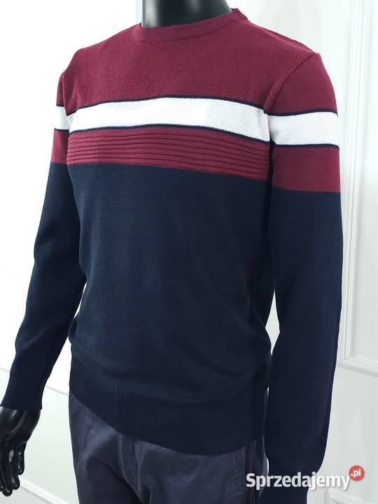 Sweter meski w paski L XL XXL Poznań