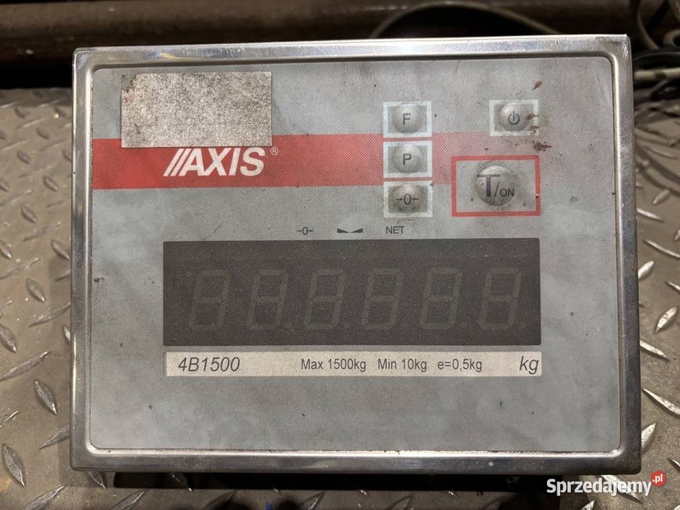 Waga podestowa AXIS 4B1500 1250x1250mm 1500 Drzymałowo