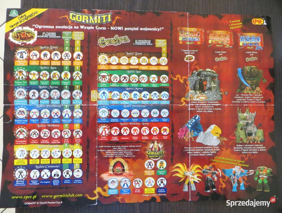 Karty Gormiti mapa Poznań sprzedam