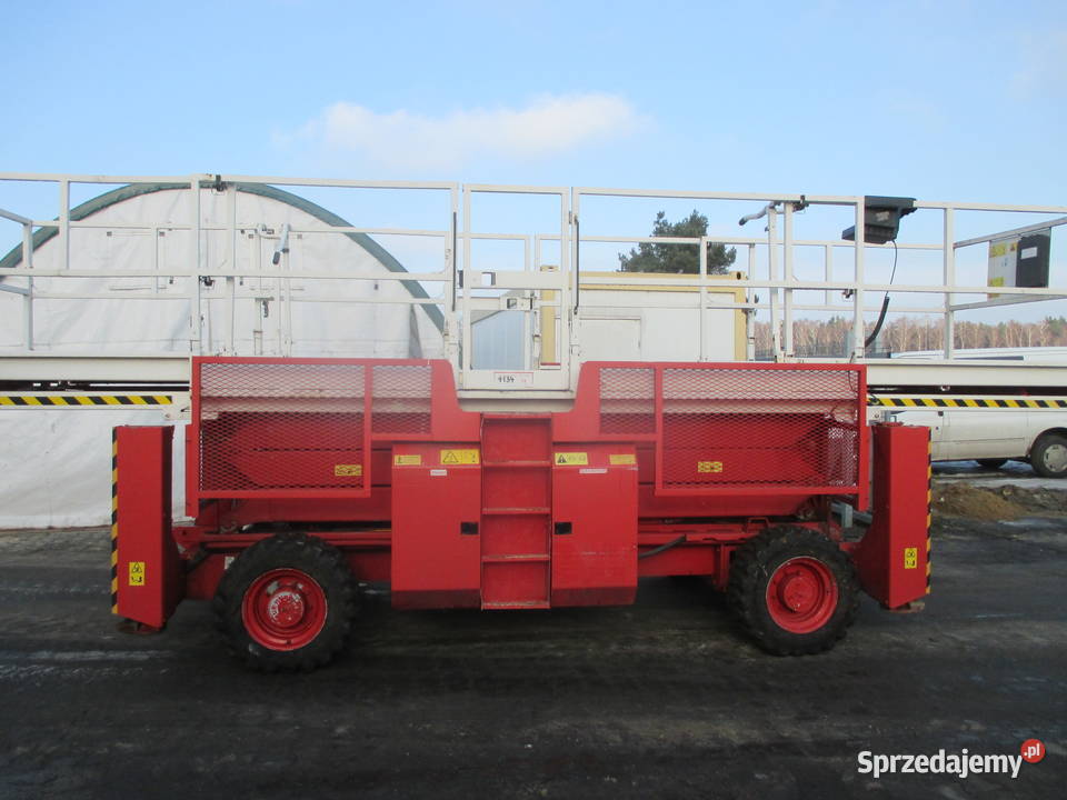 Podnośnik nożycowy zwyżka 12 m GENIE GS3384 4x4 Rok produkcji 2007 Pleszew