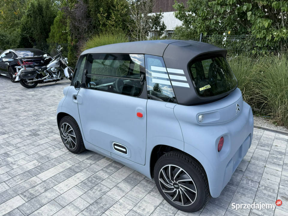Citroen AMI Auto bez prawa jazdy na kategorie AM elektryczne lusterka