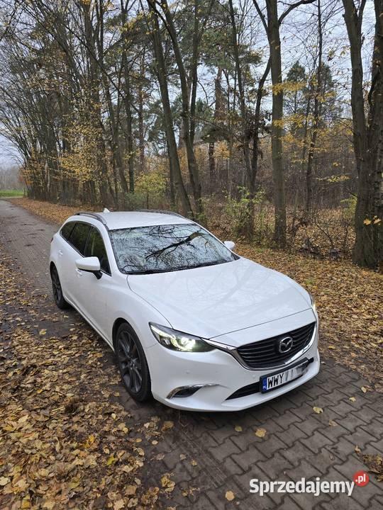 Mazda 6 full piekna biled skóra 20 benzyna lift wspomaganie kierownicy Warszawa sprzedam