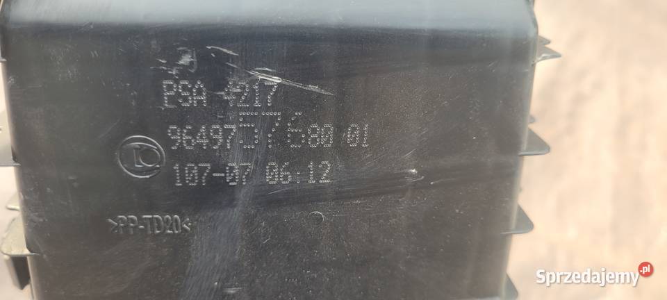 Citroen C5 OBUDOWA FILTRA POWIETRZA osobowe Ruda Śląska sprzedam