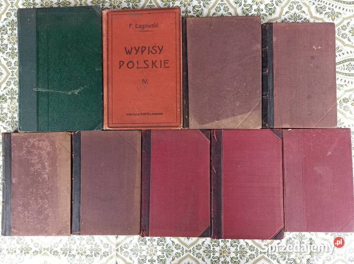 Stare, ponad 100 letnie ksiązki