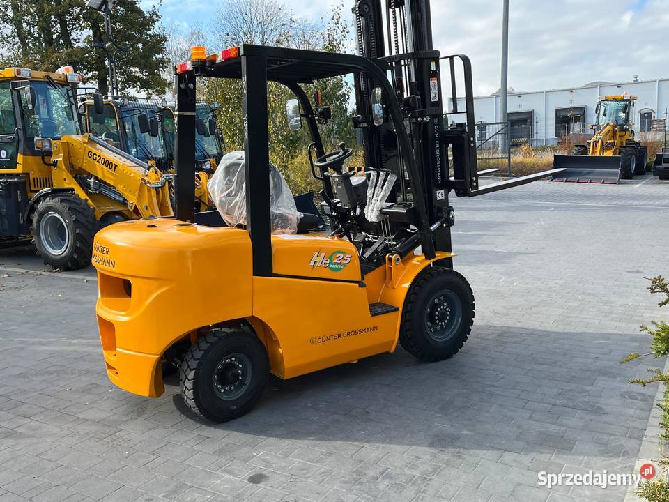Wózek widłowy elektryczny 25T triplex nowy elektryczny Katowice