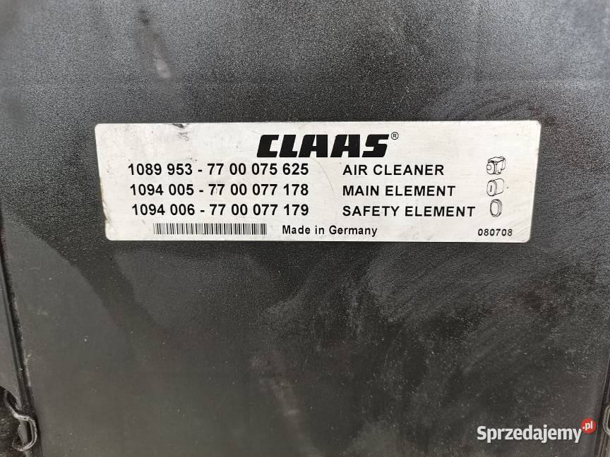 Claas Axion Filtr powietrza Wilkowo