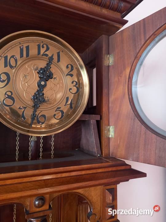 Gustaw Becker Zegar Stojący Secesja