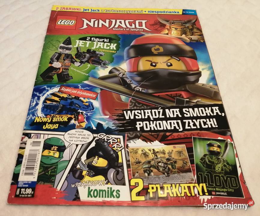 Lego Ninjago, nr. 8/2018 (40). (Książeczki dla dzieci, czaso