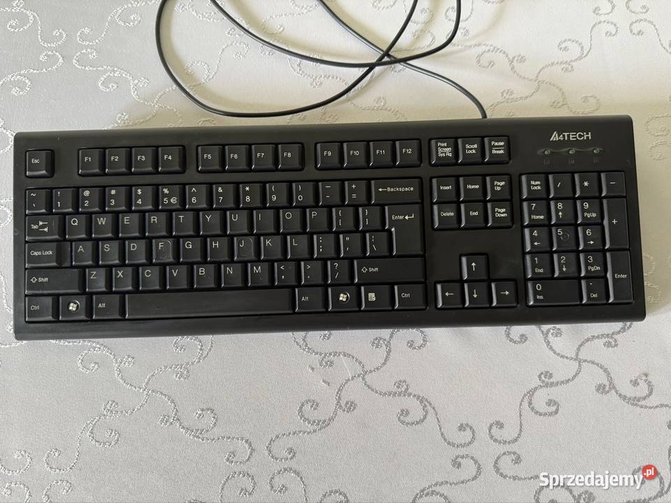 Klawiatura Przewodowa A4Tech KR85 USB Idealna do USB