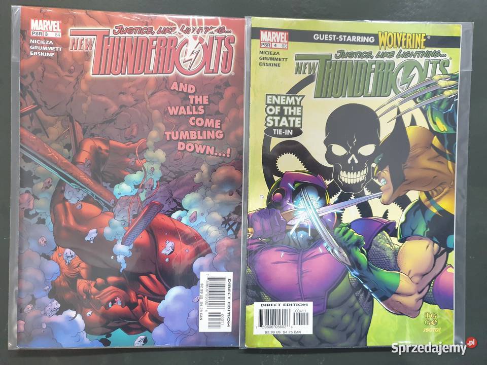 Zestaw 14 oryginalnych komiksów Marvel USA Amerykańskie