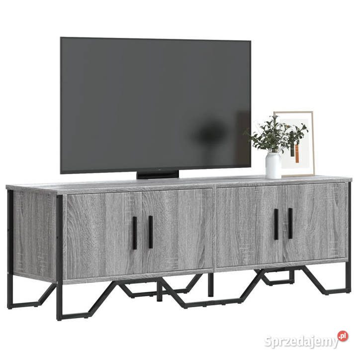 Szafka pod TV szary dąb sonoma 122x34x41 Warszawa