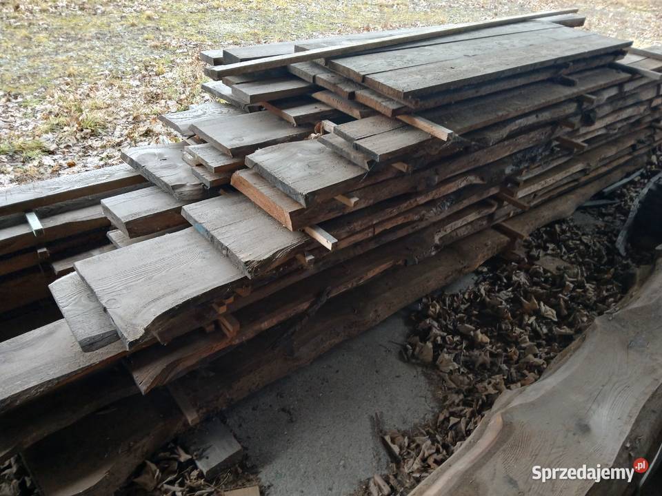 Modrzew tarcica sezonowana